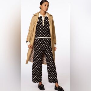 Ellandemm Monogram print pants